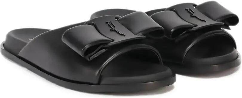 Ferragamo Vara sandalen met strik Zwart - Foto 2