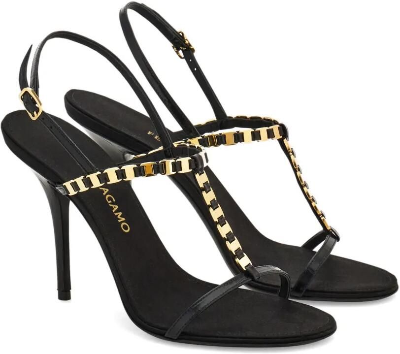 Ferragamo Vara sandalen met T-bandje Zwart - Foto 4