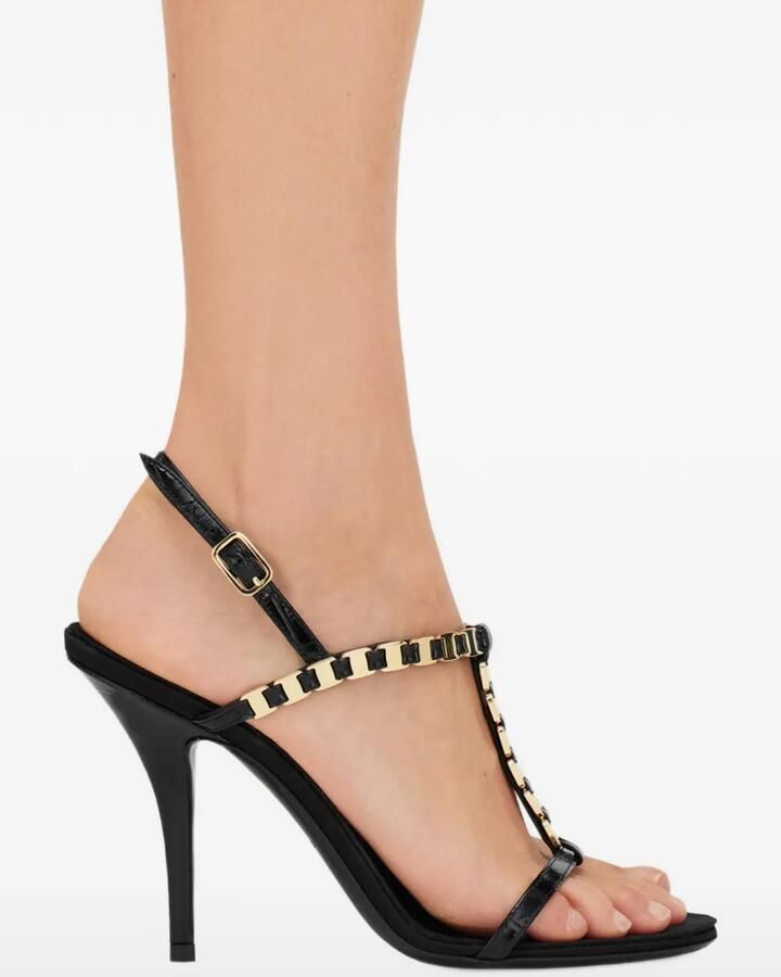Ferragamo Vara sandalen met T-bandje Zwart - Foto 3