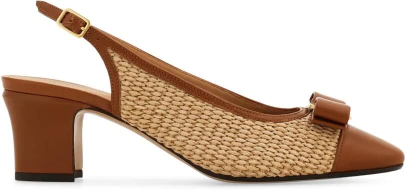 Ferragamo Vara slingback pumps Bruin