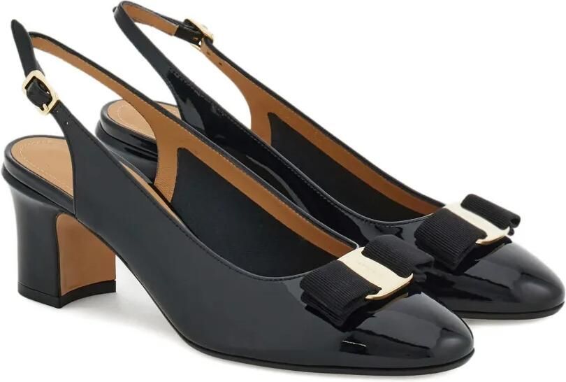 Ferragamo Vara slingback pumps Zwart - Foto 3