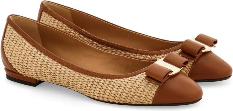 Ferragamo Varina ballerina's Bruin - Foto 5