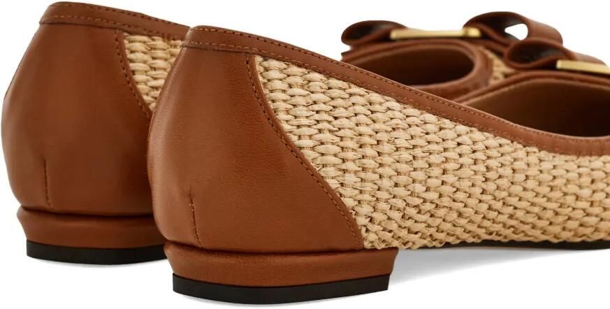 Ferragamo Varina ballerina's Bruin - Foto 4