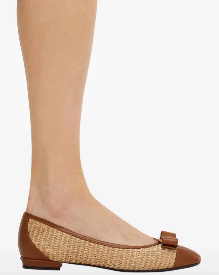 Ferragamo Varina ballerina's Bruin - Foto 2