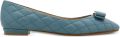 Ferragamo Varina gewatteerde ballerina's Blauw - Blauw