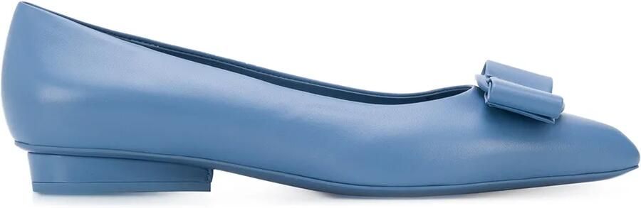 Ferragamo Viva ballerina's Blauw