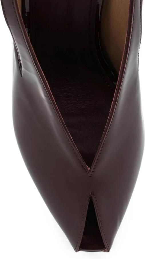 Ferragamo Sandalen met sleehak Paars