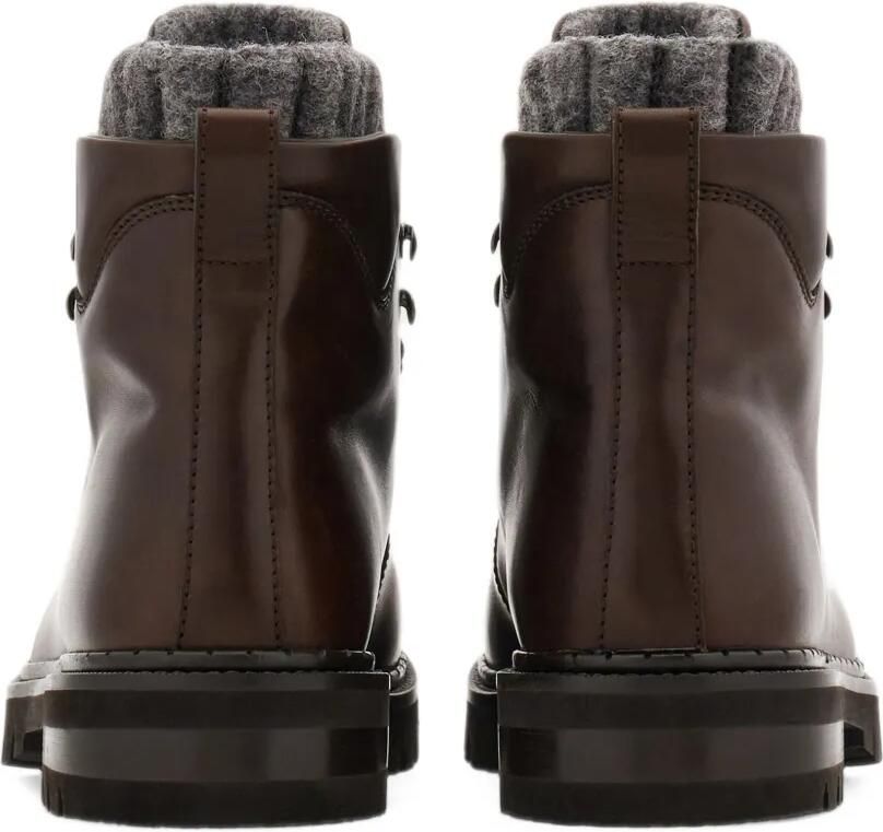 Ferragamo wool-lined utility boots Bruin - Foto 3
