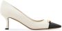 Ferragamo Gancini 60 mm leren pumps Wit - Thumbnail 1
