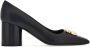 Ferragamo Gancini leren pumps Zwart - Thumbnail 1