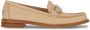 Ferragamo Gancini leren loafers Beige - Thumbnail 1