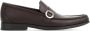 Ferragamo Gancini leren loafers Bruin - Thumbnail 1