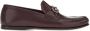 Ferragamo Gancini leren loafers Zwart - Thumbnail 1
