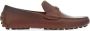 Ferragamo Gancini leren loafers Bruin - Thumbnail 1