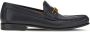 Ferragamo Gancini loafers met gesp Zwart - Thumbnail 1