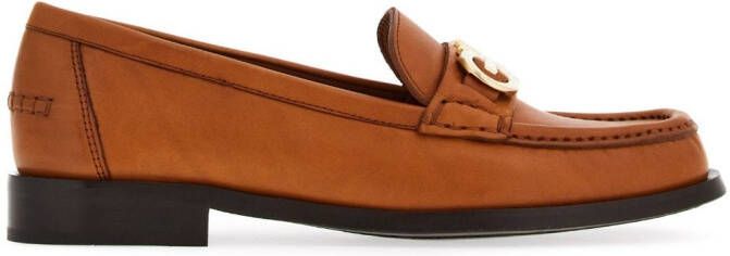 Ferragamo Gancini mocassins Bruin