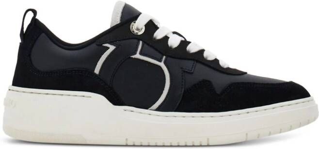 Ferragamo Gancini sneakers Zwart