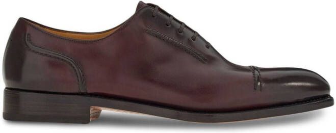 Ferragamo Leren Oxford schoenen Bruin