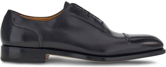 Ferragamo Leren Oxford schoenen Zwart