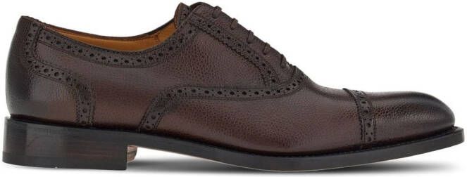 Ferragamo Leren brogues Bruin