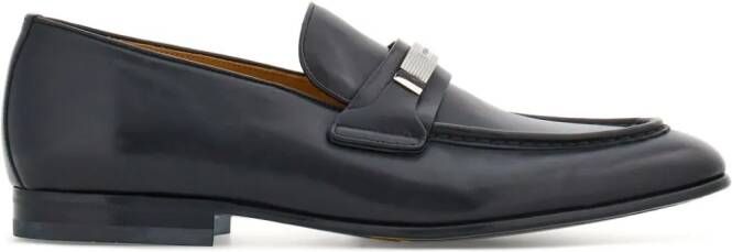 Ferragamo Leren mocassins Zwart