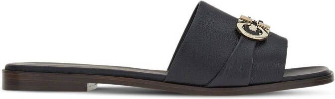 Ferragamo Leren sandalen Zwart