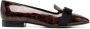 Ferragamo Loafers met strikdetail Bruin - Thumbnail 1