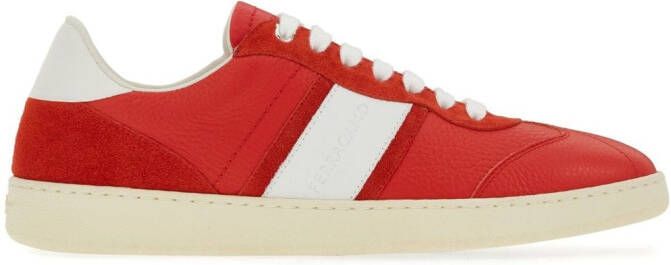 Ferragamo Low-top sneakers Rood