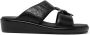 Ferragamo Murray leren sandalen Zwart - Thumbnail 1