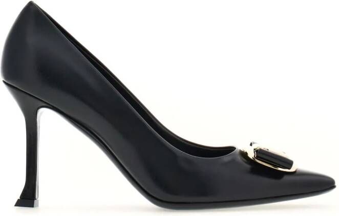 Ferragamo New Vara leren pumps Zwart