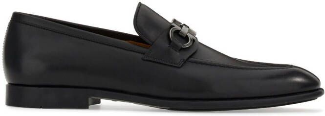 Ferragamo Loafers met Gancini-gesp Bruin