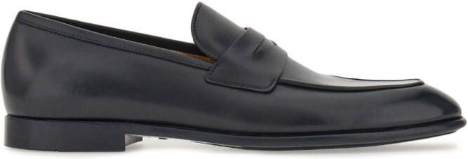 Ferragamo Leren loafers Zwart