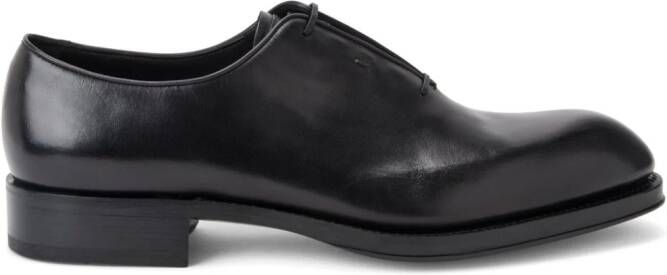 Ferragamo Leren Oxford schoenen Zwart