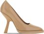 Ferragamo Pumps met hoge hak Beige - Thumbnail 1