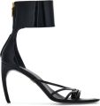 Ferragamo Sandalen met gebogen hak Zwart - Zwart