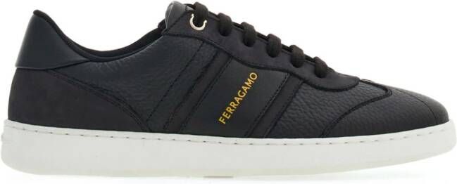 Ferragamo Sneakers met logoprint Zwart