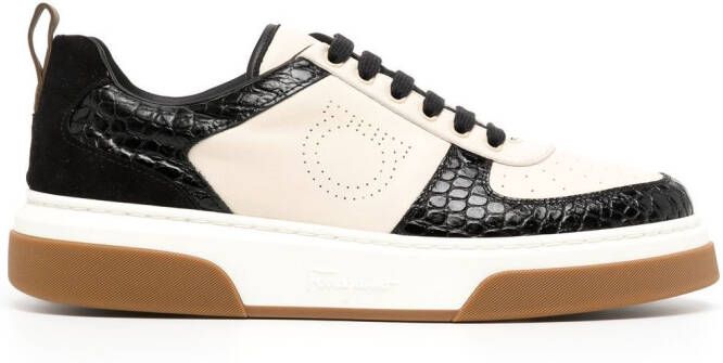 Ferragamo Sneakers met vlakken Zwart