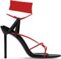 Ferragamo Stiletto sandalen met bandjes Zwart - Thumbnail 1