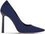 Ferragamo Suède pumps Blauw - Thumbnail 1