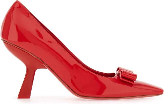 Ferragamo Vara Bow pumps Rood