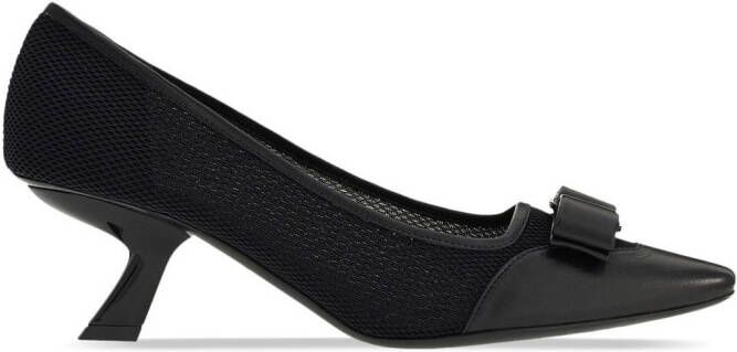 Ferragamo Vara pumps met strik Zwart