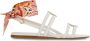 Ferragamo Vara sandalen met veters Wit - Thumbnail 1