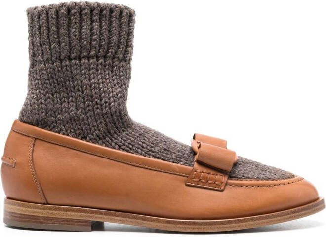 Ferragamo Viva Vara Bow loafers Bruin