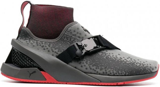 Ferrari Intarsia soksneakers Grijs