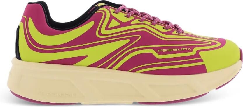 Fessura Runflex 02 sneakers met vlakken Roze - Foto 4