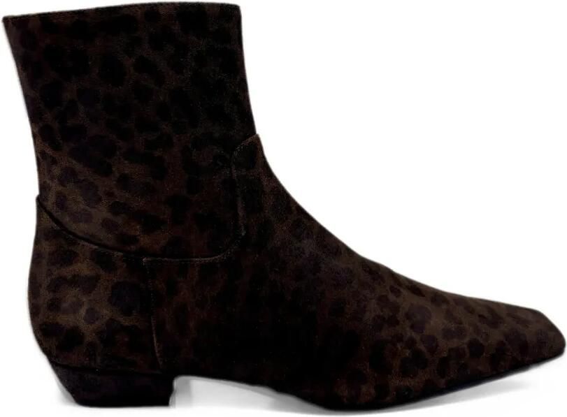 Roberto Festa Leonise leopard-print ankle boots Bruin