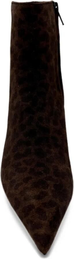 Roberto Festa leopard-print pointed-toe ankle boots Bruin - Foto 2