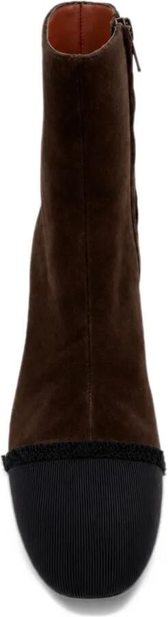 Roberto Festa Mirene ribbed-cap ankle boots Bruin - Foto 2