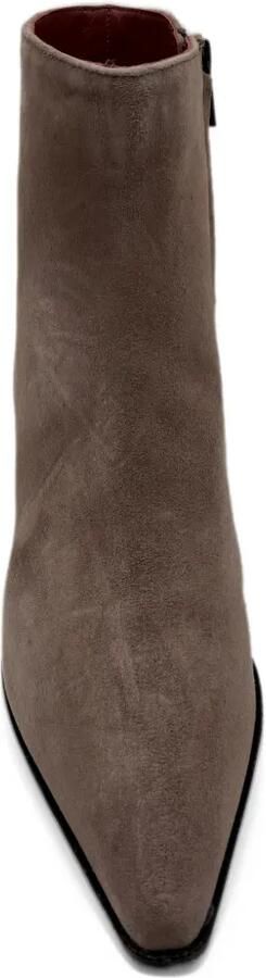 Roberto Festa pointed-toe suede ankle boots Beige - Foto 2
