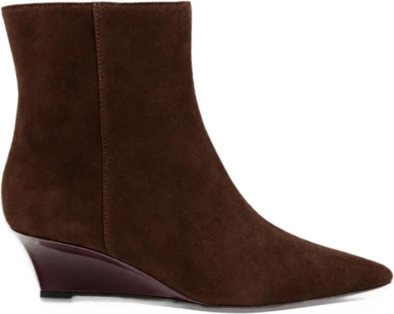 Roberto Festa suede wedge ankle boots Bruin